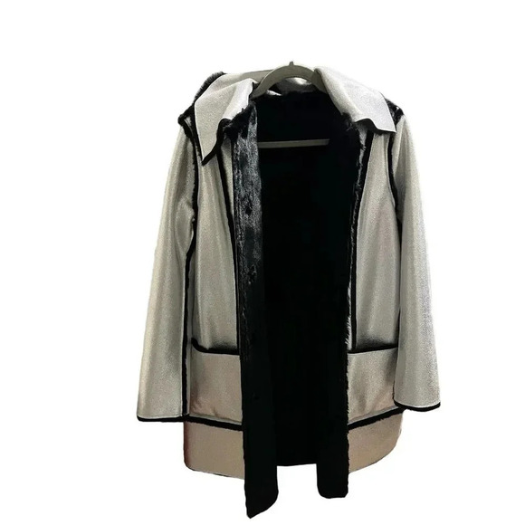 Tory Burch ESME REVERSIBLE COAT - Picture 2 of 13